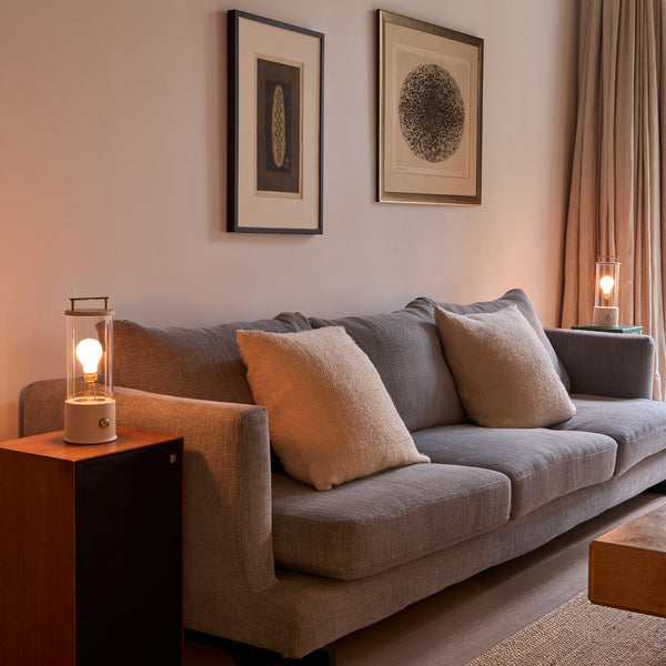 Tala The Muse Portable Lamp In Setting Plaster Pink - Set Of 2