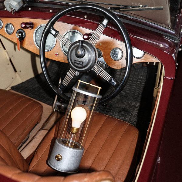 Tala The Rugged Muse Portable Lamp In Raw Aluminium