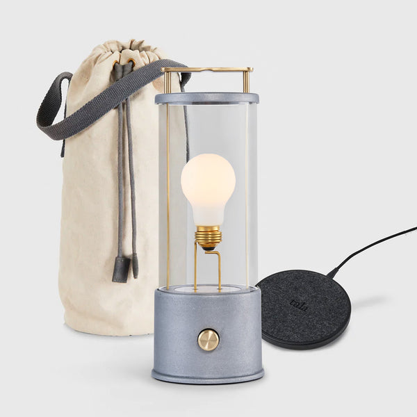 tala The Rugged Muse Portable Lamp in Raw Aluminium Bundle
