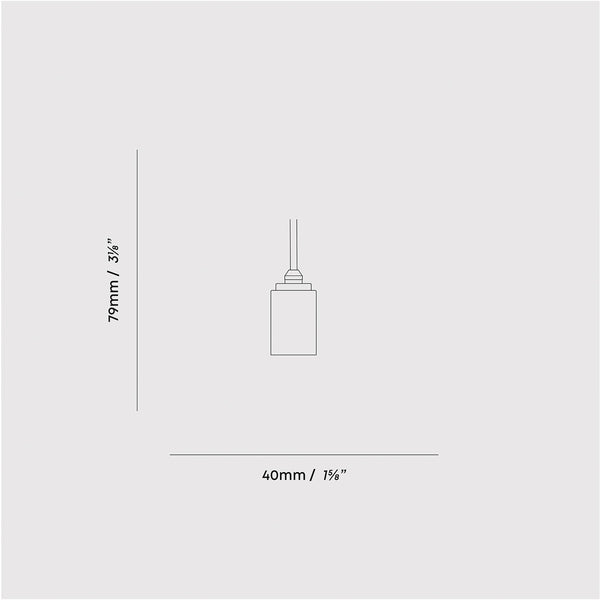 Tala Voronoi III Pendant Light In Graphite - Set Of 3