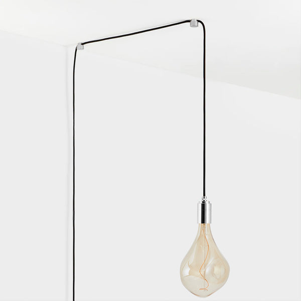 Tala Voronoi III Plug-In Pendant In Stainless Steel