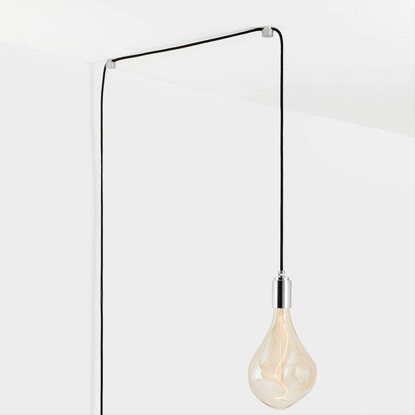 tala Voronoi III Plug-In Pendant in Stainless Steel