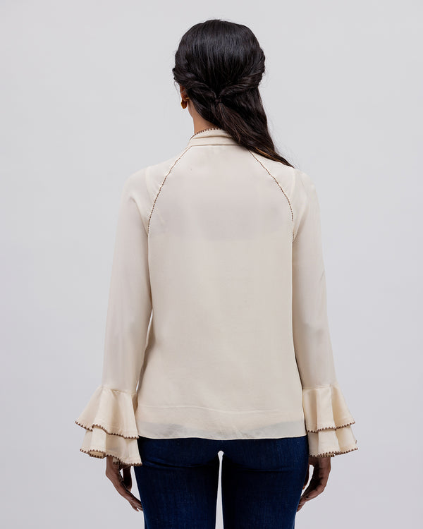 Talitha Avery Frill Blouse