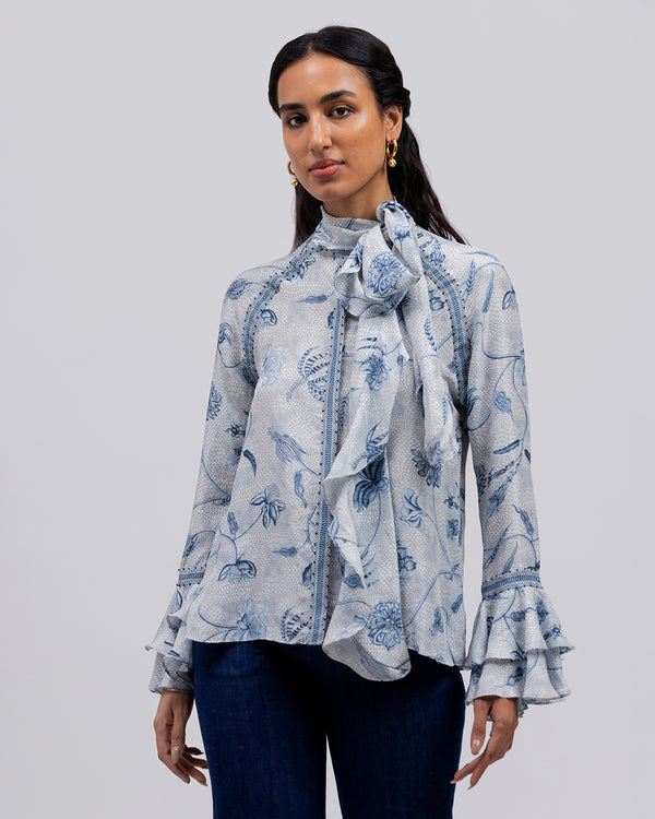 Talitha Avery Frill Blouse