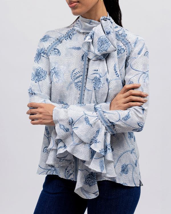 Talitha Avery Frill Blouse