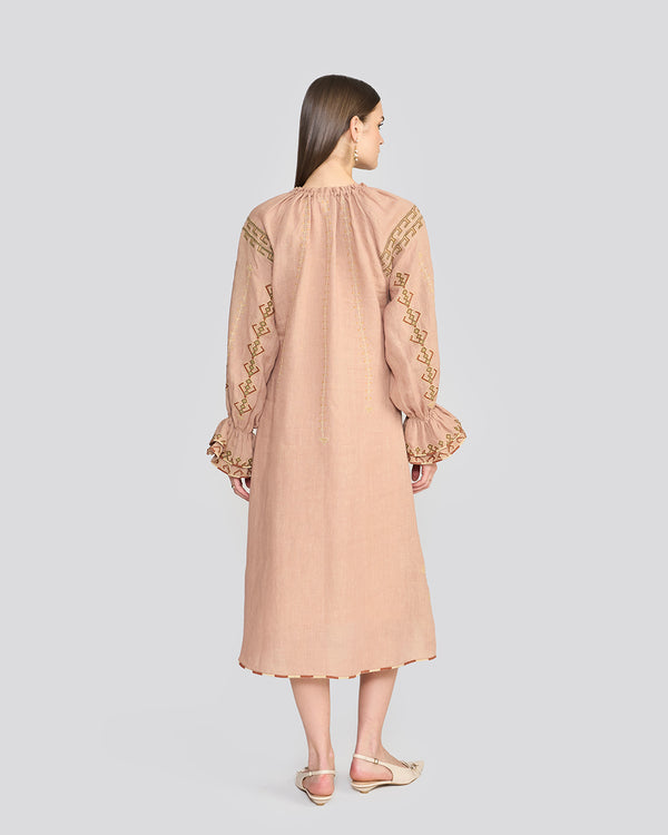 Talitha Chelsea Dusty Rose Embroidered Tunic