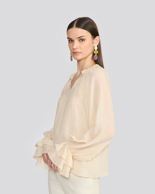 Talitha Chelsea Ivory Solid Top