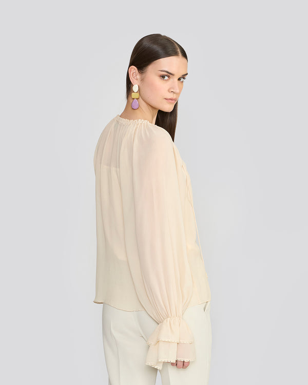 Talitha Chelsea Ivory Solid Top