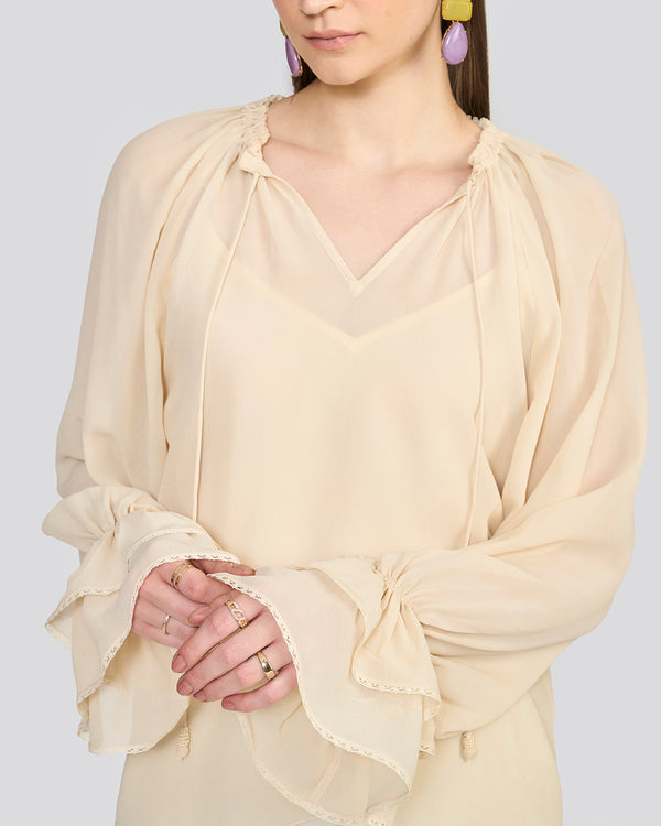 Talitha Chelsea Ivory Solid Top