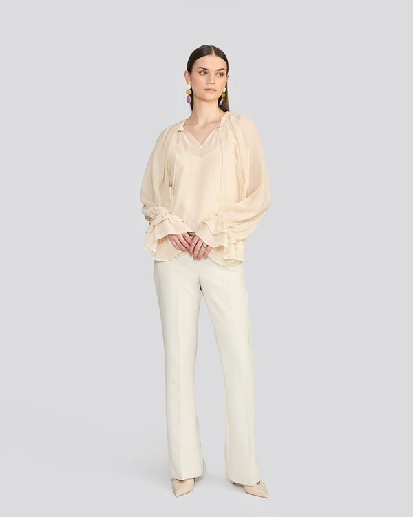 talitha Chelsea Ivory Solid Top