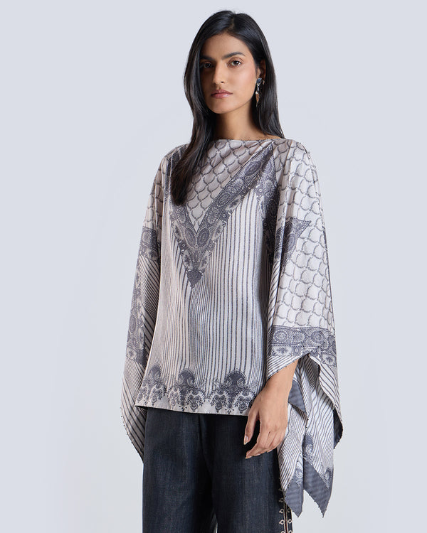 Talitha Eliza Ornamental Poncho