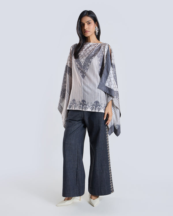 Talitha Eliza Ornamental Poncho