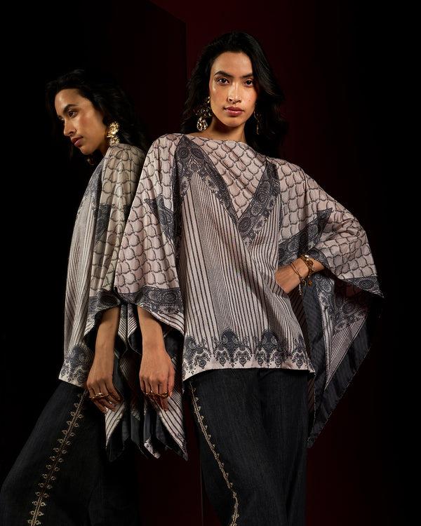 talitha Eliza Ornamental Poncho