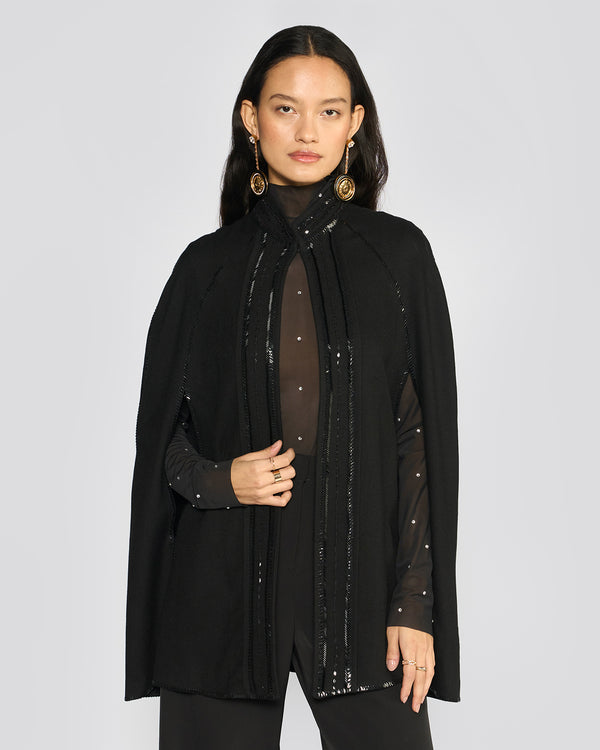 Talitha Elizabeth Sequin Cape