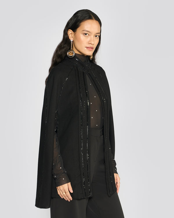 Talitha Elizabeth Sequin Cape