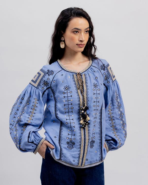 Talitha Eloise Embroidered Blouse