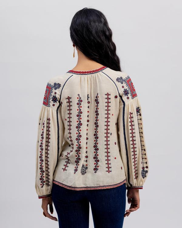 Talitha Eloise Embroidered Blouse