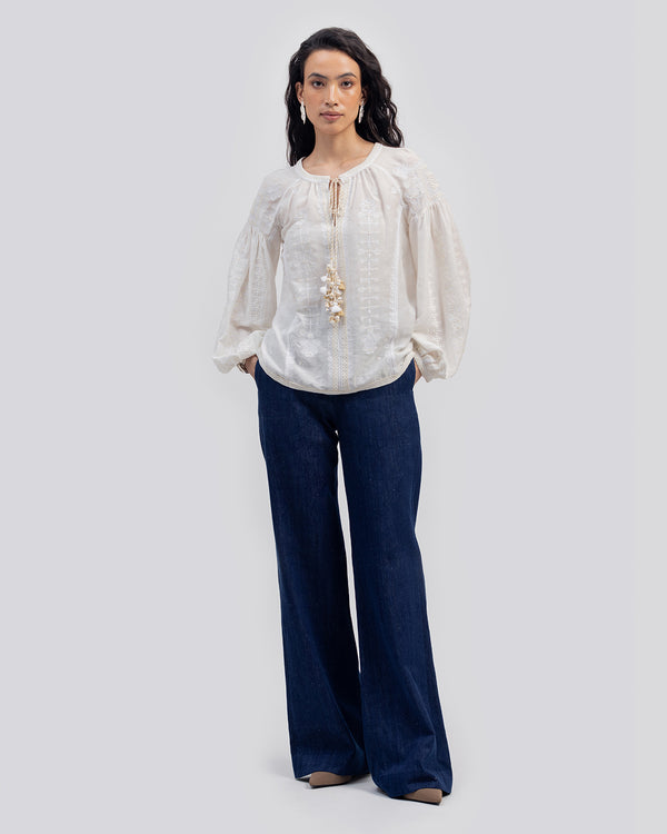 Talitha Eloise Embroidered Blouse