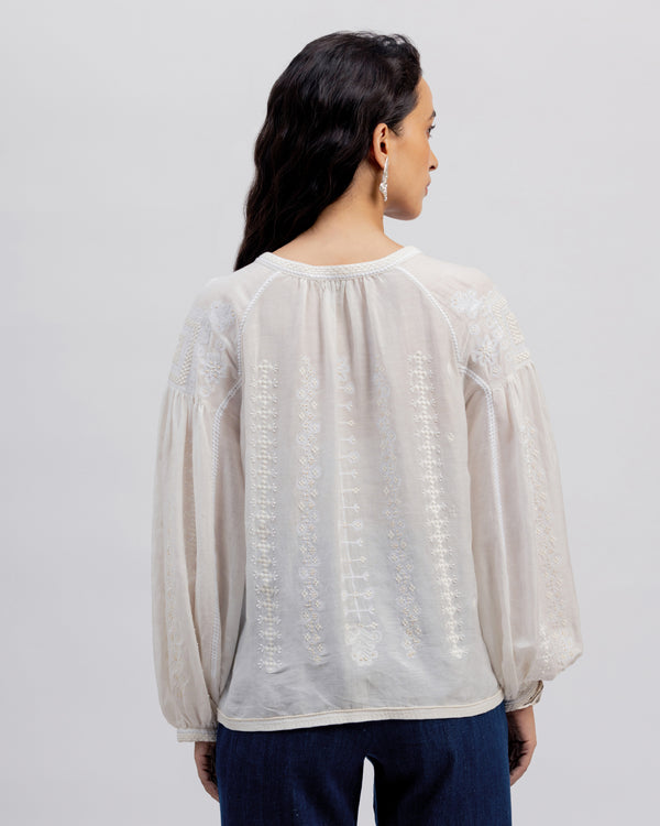Talitha Eloise Embroidered Blouse
