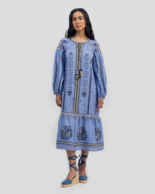 Talitha Eloise Embroidered Dress