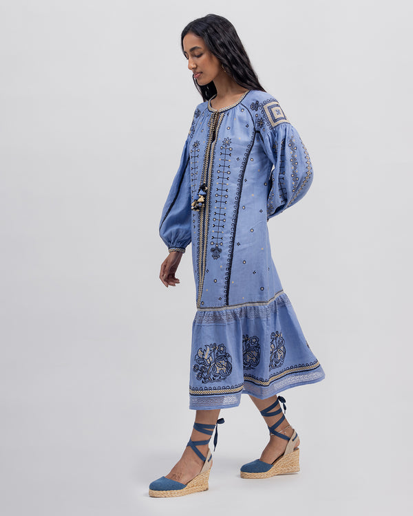 Talitha Eloise Embroidered Dress