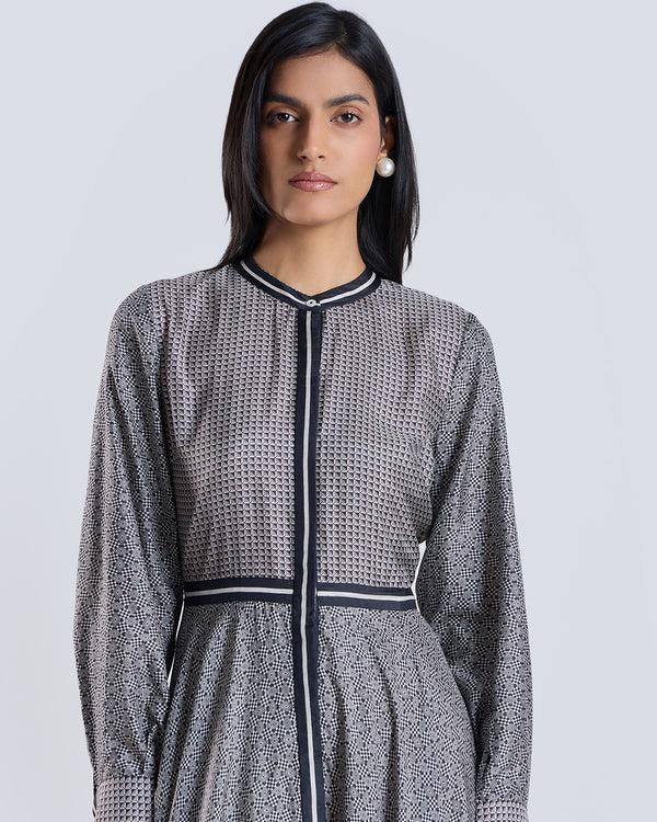 Talitha Elyssia Geometric Print Dress