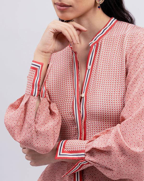 Talitha Elyssia Pleated Scarf Dress