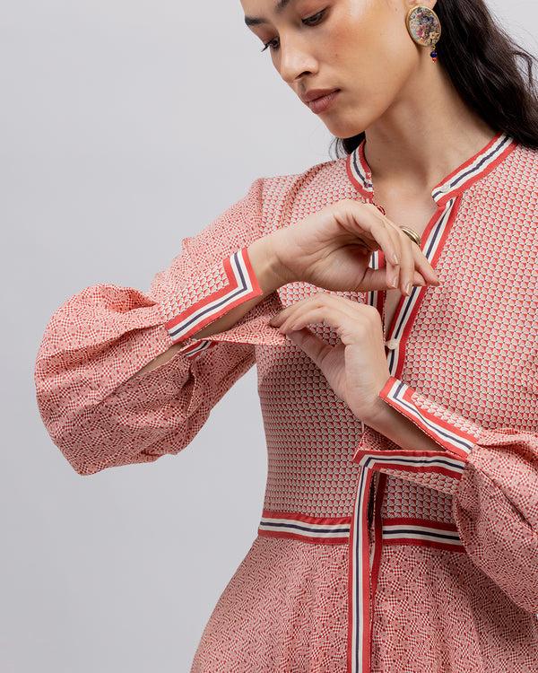 Talitha Elyssia Pleated Scarf Dress