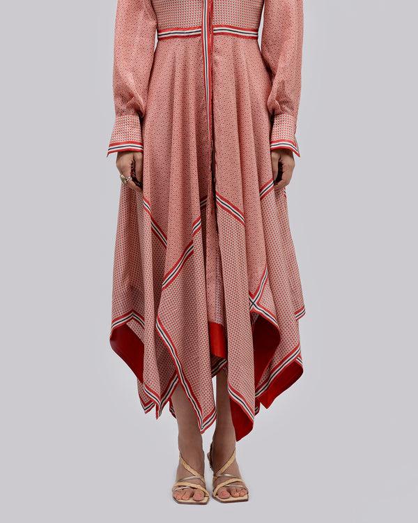 Talitha Elyssia Pleated Scarf Dress