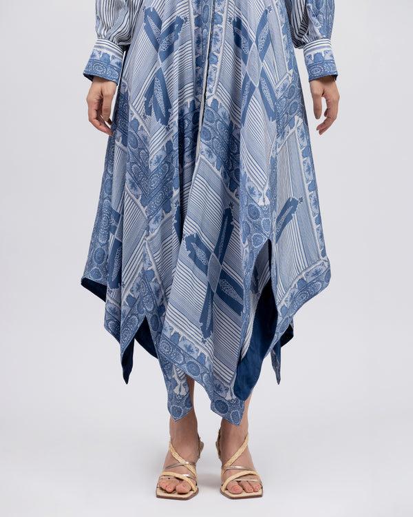 Talitha Elyssia Pleated Scarf Dress