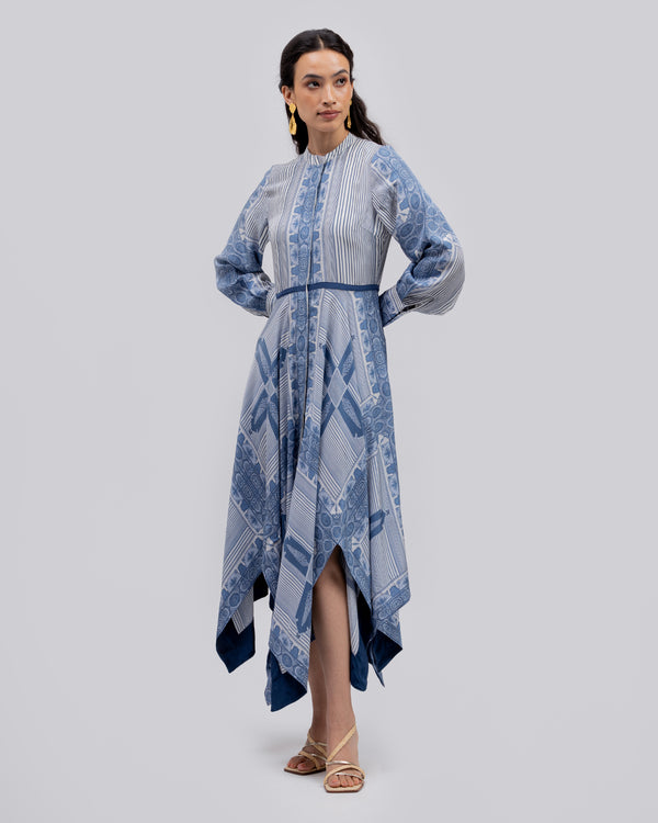talitha Elyssia Pleated Scarf Dress