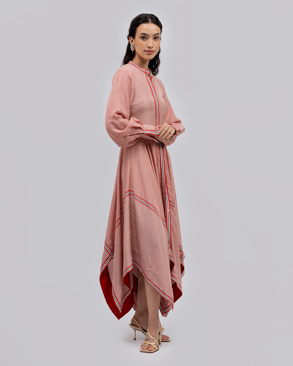 talitha Elyssia Pleated Scarf Dress