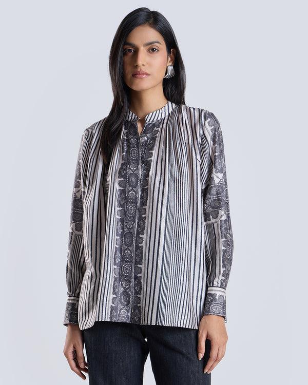 Talitha Elyssia Scarf Print Blouse
