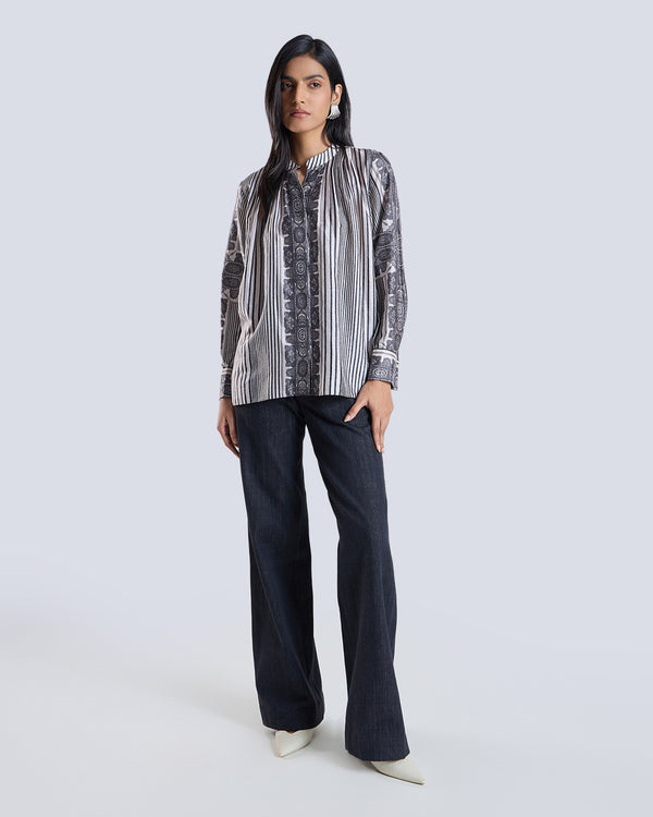 talitha Elyssia Scarf Print Blouse