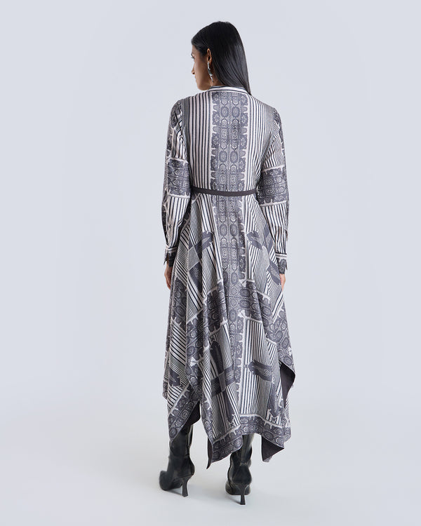 Talitha Elyssia Scarf Print Dress