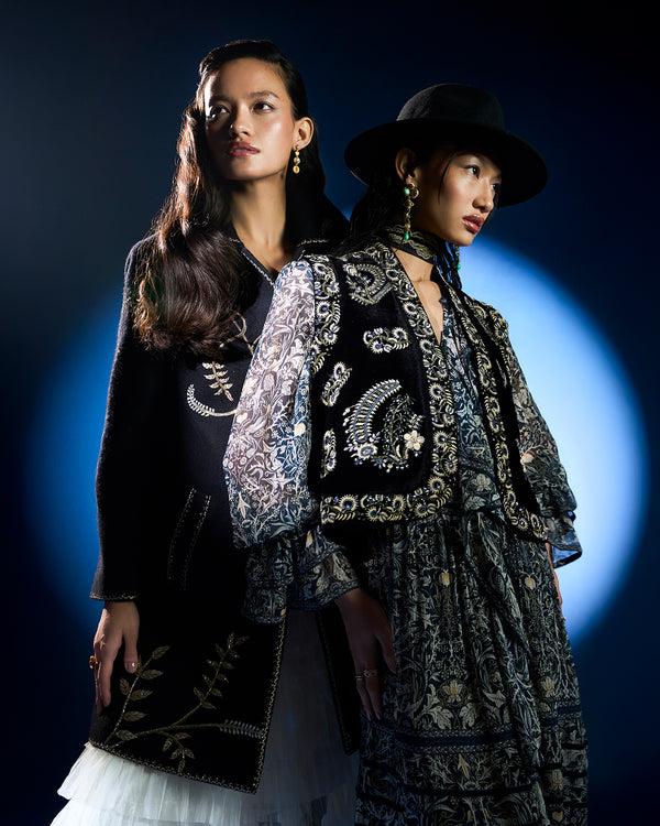 talitha Esra Velvet Gilet