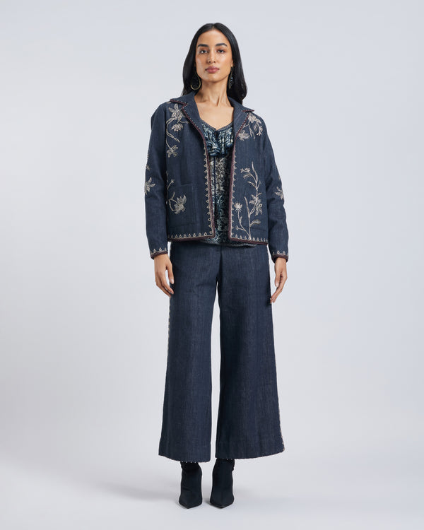 Talitha Floral Zardozi Embroidered Jacket