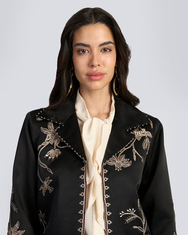 Talitha Floral Zardozi Embroidered Jacket
