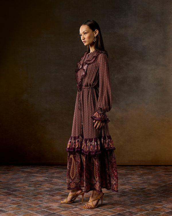 Talitha Maise Muticoloured Ruffle Dress
