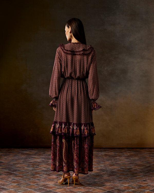 Talitha Maise Muticoloured Ruffle Dress