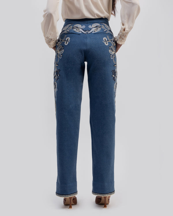 Talitha Mira Embroidered Pant