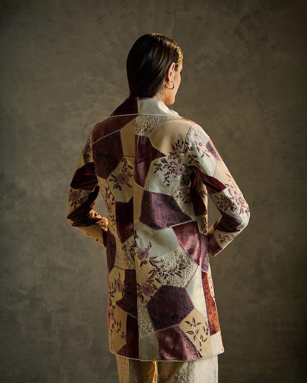 Talitha Mirella Long Patchwork Jacket