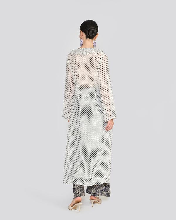 Talitha Portia Ivory Printed Tunic