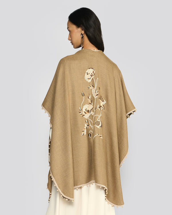 Talitha Sierra Beige Gara Ruana