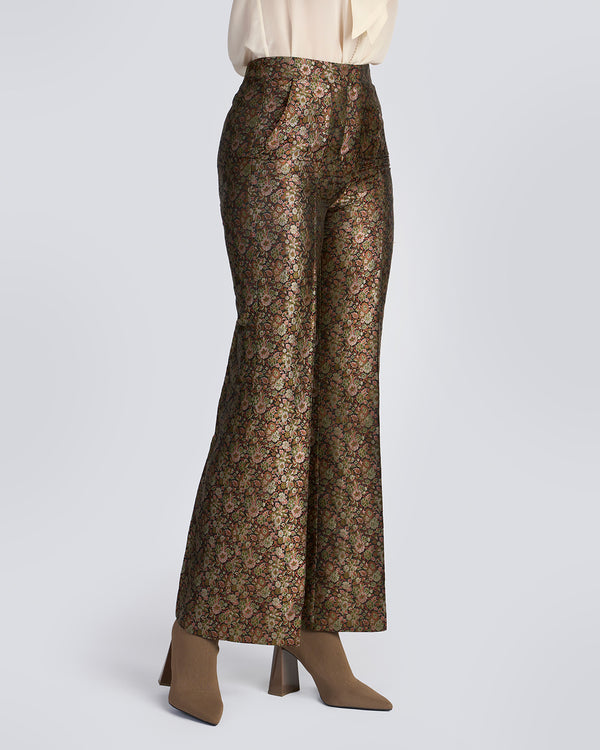 Talitha Silk Brocade Tara Pant