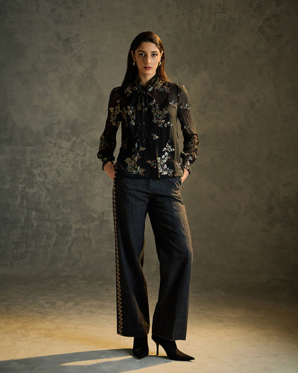 talitha Soleil embroidered blouse