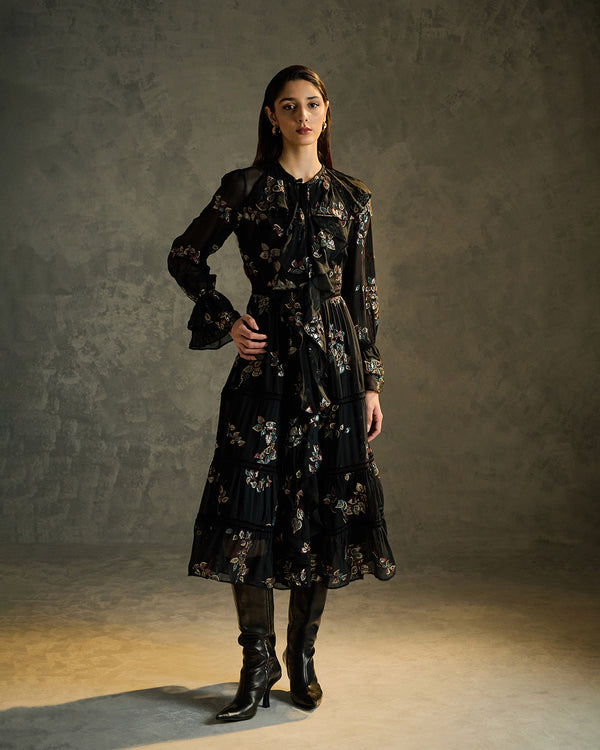 talitha Soleil embroidered dress