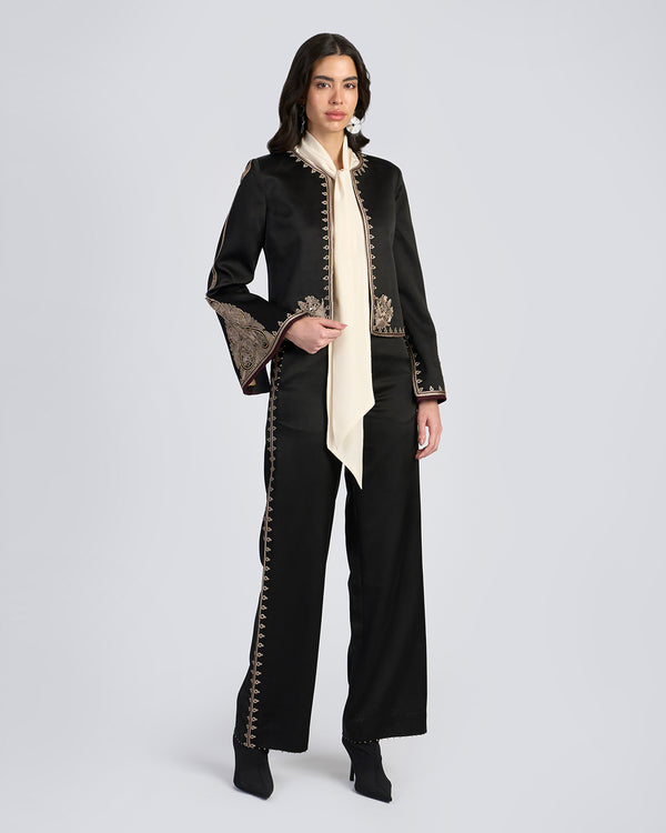 Talitha Zar Couching Silk Jacket