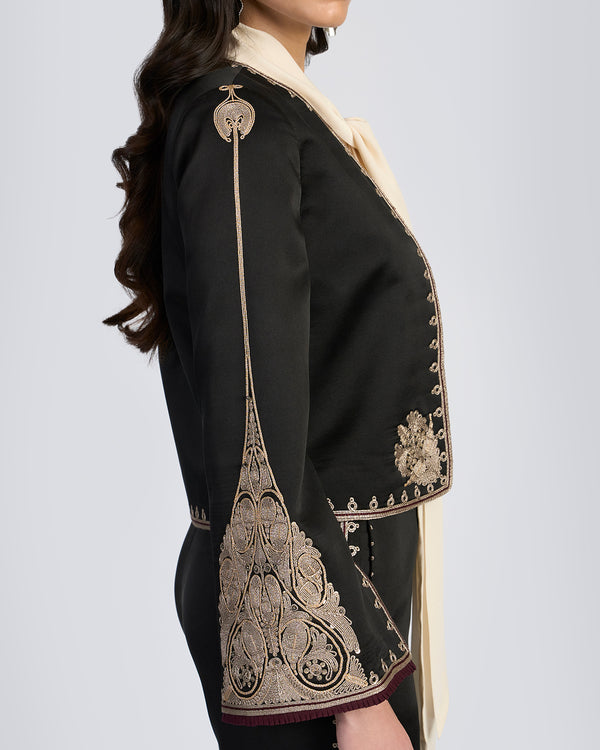 Talitha Zar Couching Silk Jacket