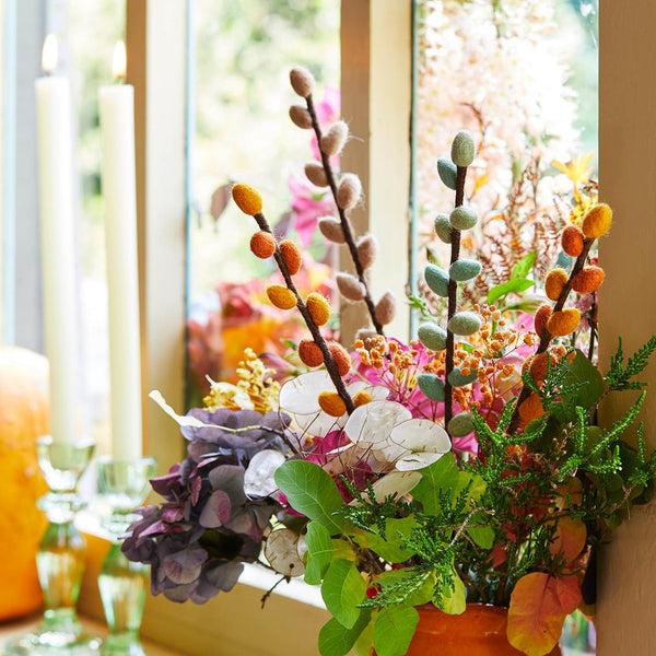 Talking Tables Autumnal Felt Branch Decorations - 4 Pack